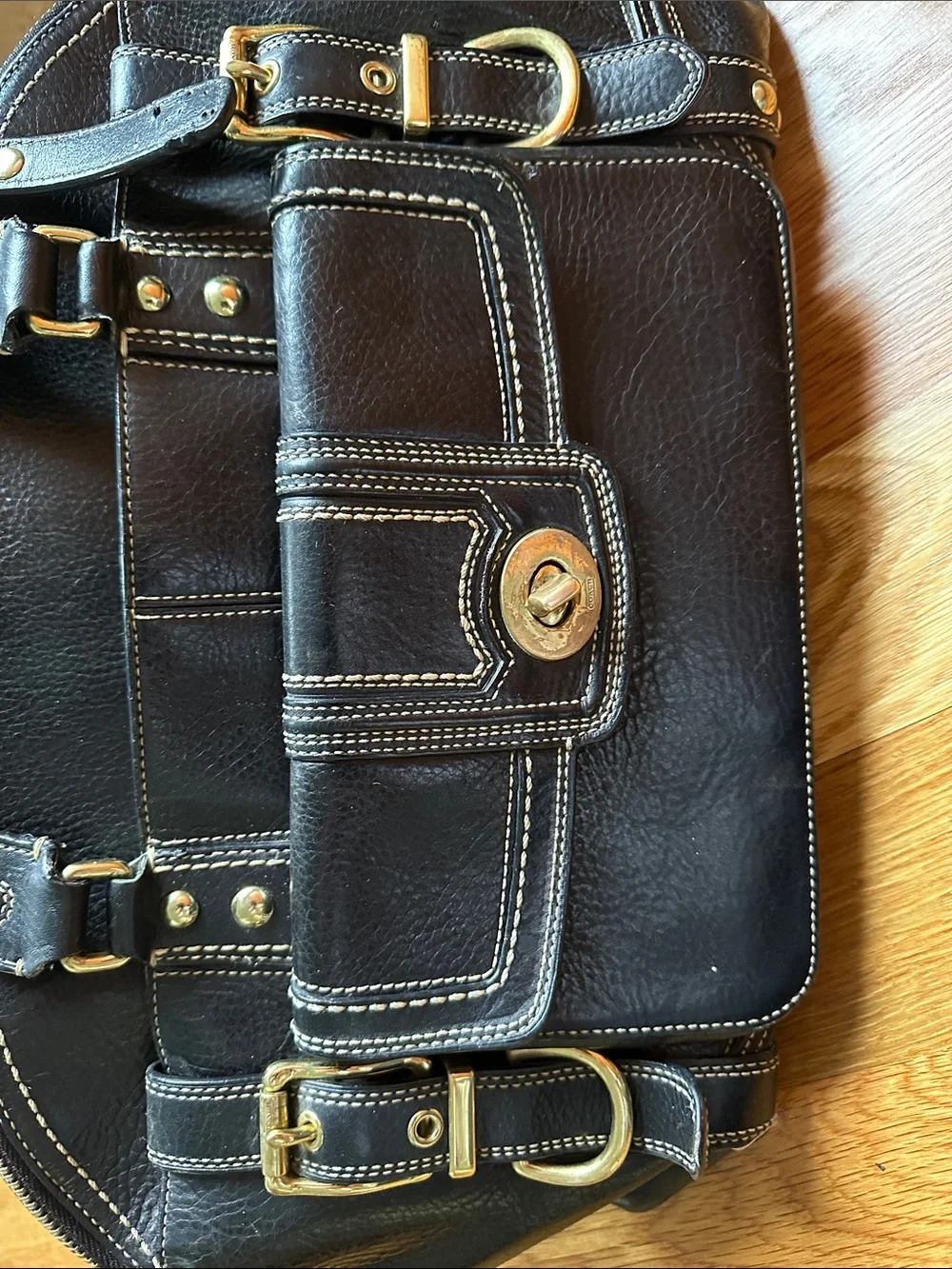 Coach Vintage Miranda Hampton purse hand bag satchel